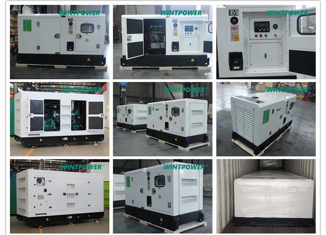 Bộ máy phát điện Diesel Doosan Dg Máy phát điện 70kVA dB58 100kVA D1146 125kVA D1146t 170kVA P086ti-1 200kVA P086ti 250kVA P126ti