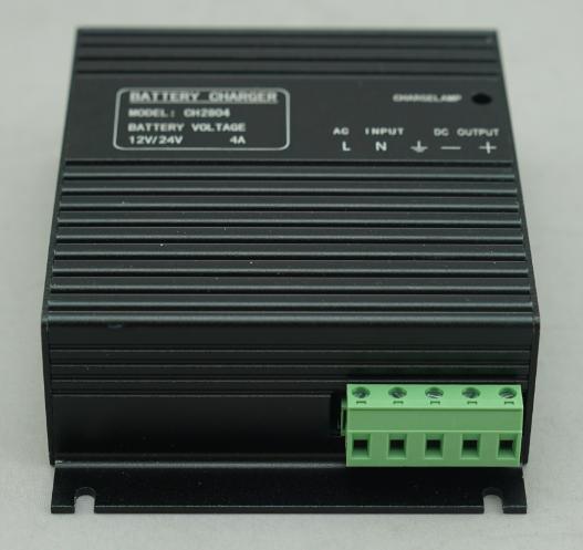 4A CH2804 12V/24V automātiskais akumulatora lādētājs 4A ģeneratora dubultajam izejas spriegumam