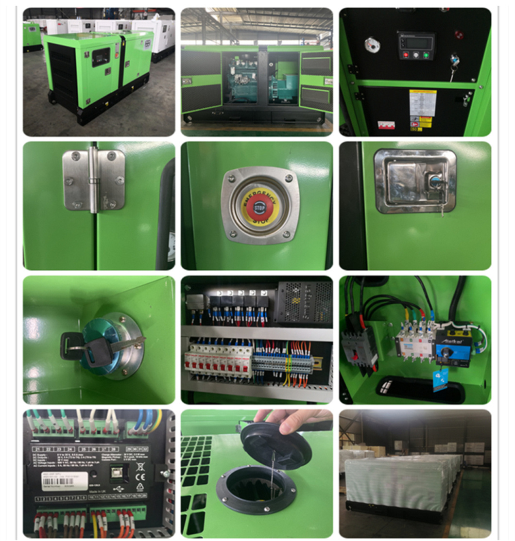 Generator de energie diesel Lovol Genset China Brand Generator 100kVA 70kVA 150kVA Silențios