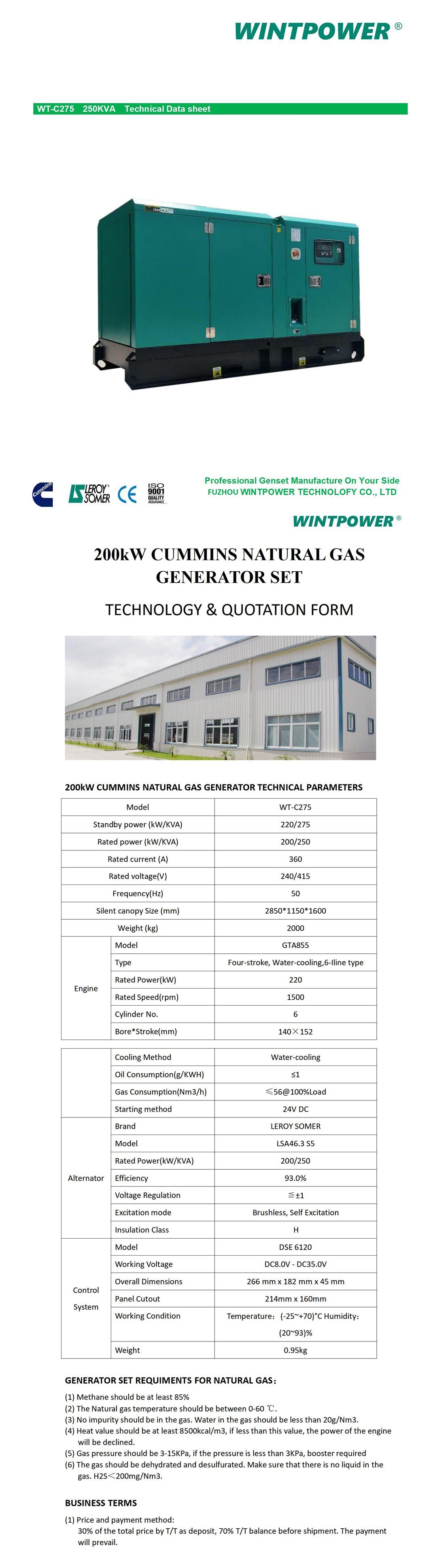 Biogas Genset Gas Generator Set Natural Gas Duel Fuel Engine Genset Bioenergy Generating Set Multi Fuel Genset